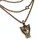 Kalevala koru | LOHIKÄÄRME Riipus | Kaulakoru Pronssia