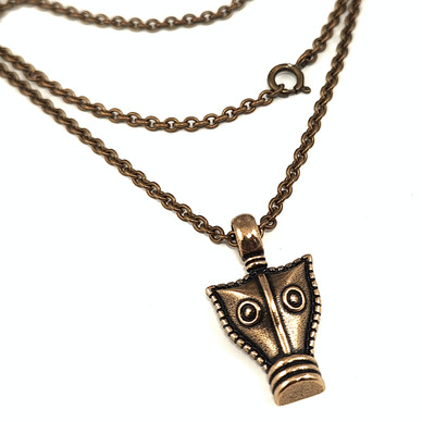 Kalevala koru | LOHIKÄÄRME Riipus | Kaulakoru Pronssia