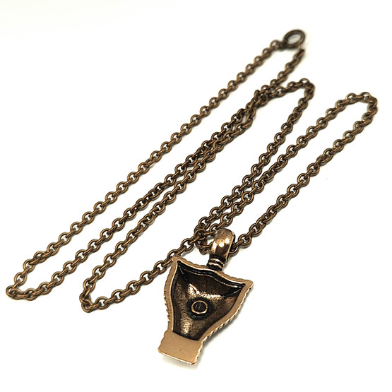 Kalevala koru | LOHIKÄÄRME Riipus | Kaulakoru Pronssia