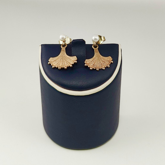 Kalevala Koru | MUISTO Korvakorut helmillä | 14k kultaa