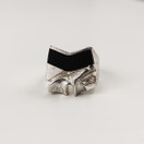 Lapponia | Zoltan Popovits | sormus | Hopeaa -87