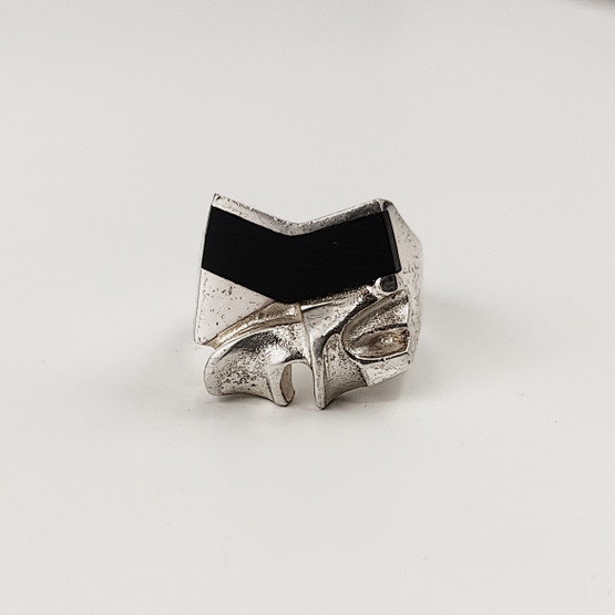 Lapponia | Zoltan Popovits | sormus | Hopeaa -87