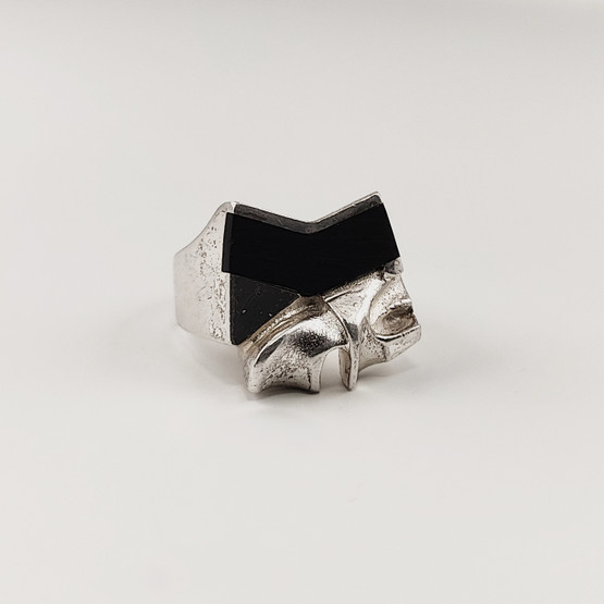 Lapponia | Zoltan Popovits | sormus | Hopeaa -87