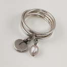 Kalevala Koru | Vanamo Sormus | Roosa helmi | Hopeaa