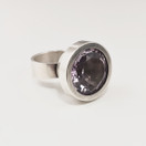 Kupittaan Kulta oy |  Elis Kauppi |  Sormus Ametistilla | Hopeaa -64