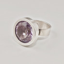 Kupittaan Kulta oy |  Elis Kauppi |  Sormus Ametistilla | Hopeaa -64