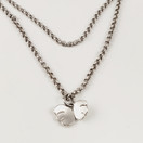 Kalevala Koru | SIIVET riipus | Kaulakoru |  Hopeaa