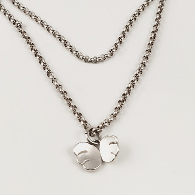 Kalevala Koru | SIIVET riipus | Kaulakoru |  Hopeaa