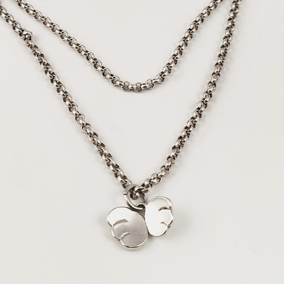 Kalevala Koru | SIIVET riipus | Kaulakoru |  Hopeaa