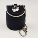 Kalevala Koru | SIIVET riipus | Kaulakoru |  Hopeaa