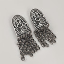 KALEVALA Koru | Hämäläinen juhlakääty korvikset | KLIPSIT | 925 Hopeaa