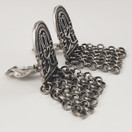 KALEVALA Koru | Hämäläinen juhlakääty korvikset | KLIPSIT | 925 Hopeaa