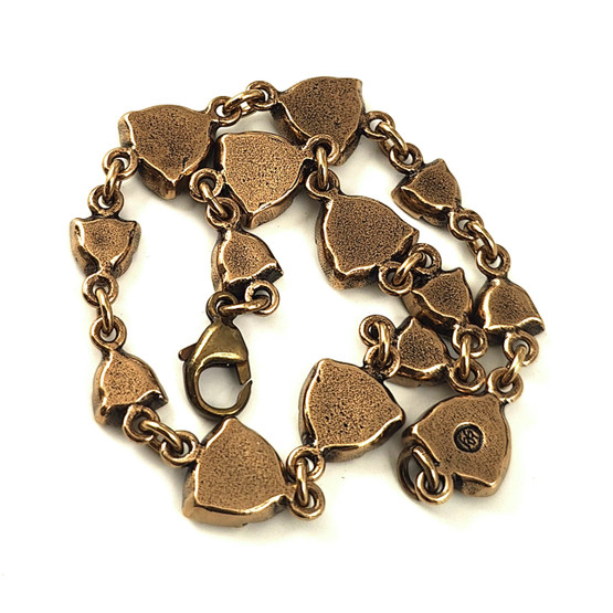 Kalevala Koru | Ruusu Rannekoru | 21cm | Pronssia