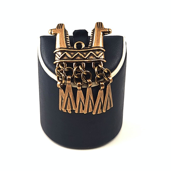 Kalevala Koru | Kaksipäinen hevonen | Rintakoru |  Pronssia