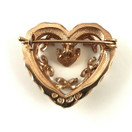 Kalevala koru | Talon sydän SOLKI | Rintakoru 14k kultaa 