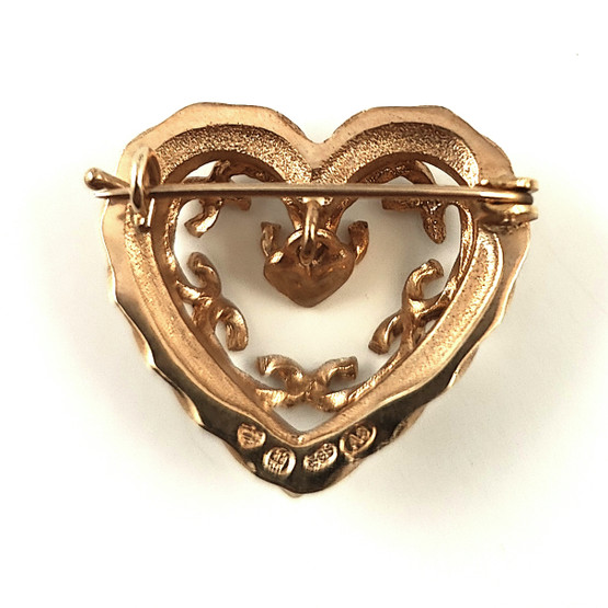 Kalevala koru | Talon sydän SOLKI | Rintakoru 14k kultaa 