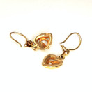 Kalevala koru | Talon sydän Korvakorut | Koukulliset korvikset |  14k kultaa 