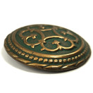 Kotimainen Vintage solki | Rintakoru | Pronssia