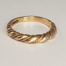 Kalevala Koru |  Halikon Lampolan kierrekoru | Sormus | 14k Kultaa