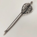 Kalevala Koru | Onnen Sydän solki |  Rintakoru  Hopeaa