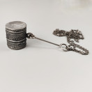 Kultateollisuus oy | Jorma Laine | Riipus | Kaulakoru | Hopeaa -68