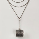 Kultateollisuus oy | Jorma Laine | Riipus | Kaulakoru | Hopeaa -68