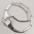 LAPPONIA | Björn Weckström | RISTIAALLOKKO kääty | Kaulakoru | Hopeaa -90