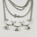 Kultateollisuus oy | Jorma Laine | Käätykoru | Kaulakoru | 830 Hopeaa -69