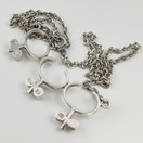 Kultateollisuus oy | Jorma Laine | Käätykoru | Kaulakoru | 830 Hopeaa -69