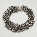 Kalevala koru | Hämäläinen juhlakääty | rannekoru | Hopeaa -74