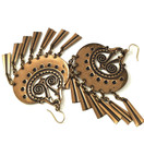 Kalevala Koru | Germund Paaer | (todella isot) Kuutar korvakorut | Pronssia