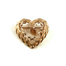 Kalevala koru | Talon sydän SOLKI | Rintakoru 14k kultaa 