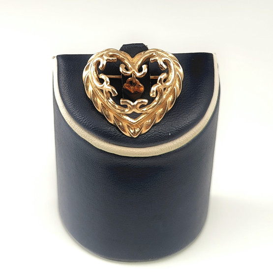 Kalevala koru | Talon sydän SOLKI | Rintakoru 14k kultaa 