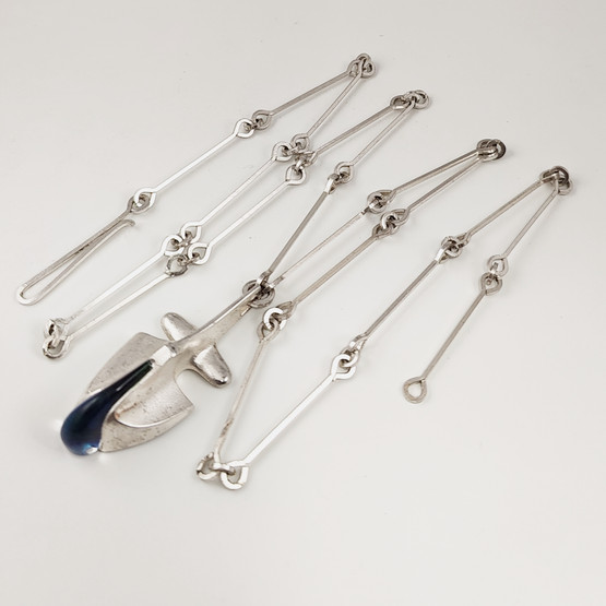 Lapponia | Björn Weckström |  Iguana Riipus | Kaulakoru | Hopeaa -74