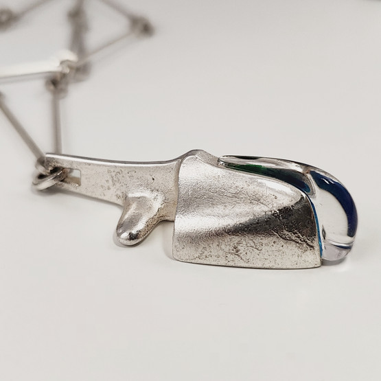 Lapponia | Björn Weckström |  Iguana Riipus | Kaulakoru | Hopeaa -74