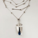 Lapponia | Björn Weckström |  Iguana Riipus | Kaulakoru | Hopeaa -74