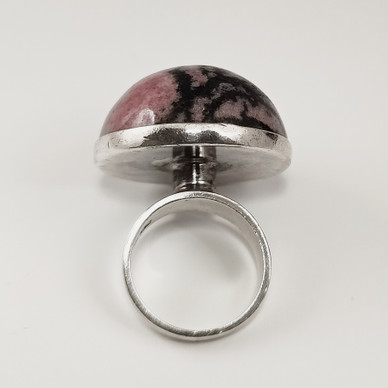 Kauniskoru | Valo-korun valmistama upea Rodoniitti SORMUS | Hopeaa -71