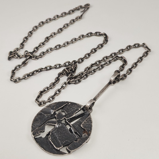 Turun Hopea oy | Jorma Laine | Kaulakoru | Hopeaa -73