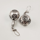 Kalevala Koru | Halikon käätykorut | Spiraali Korvakorut | Hopeaa 