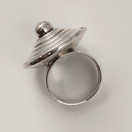 E.Granit & co.| Erik Granit |  vintage Sormus | 813 Hopeaa -65