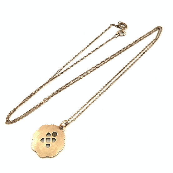 Kalevala Koru  | AMULETTI helariipus | Osmansolmu Kaulakoru | Pronssia