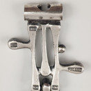 Kultateollisuus oy | Jorma Laine | Rannekoru | 830 Hopeaa -74