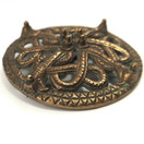 Kalevala koru | Viikinkikoru | Solki-7 | 6,5cm Rintakoru | Pronssia