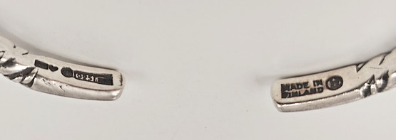 Kalevala Koru | Halikon Lampolan Kierrekoru |  Rannekoru | Hopeaa 