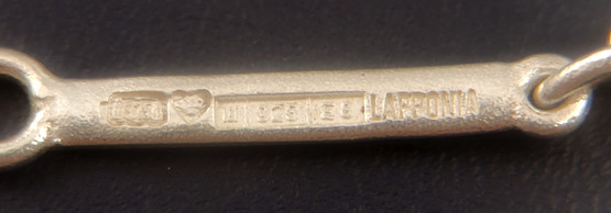 Lapponia | Björn Weckström | Hopeapolku / Sauvaketju | Rannekoru | Hopeaa -82