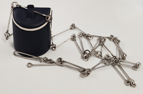 Lapponia | Björn Weckström | 115cm  Sauvaketju | Kaulakoru | Hopeaa -75