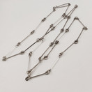 Lapponia | Björn Weckström | 115cm  Sauvaketju | Kaulakoru | Hopeaa -75