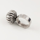 Kalevala Koru | Pallohela |  HAUHON Sormus | Hopeaa -72