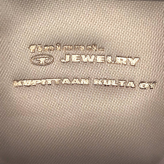 Kupittaan kulta oy | Elis Kauppi | Sormus | 585 kultaa -75