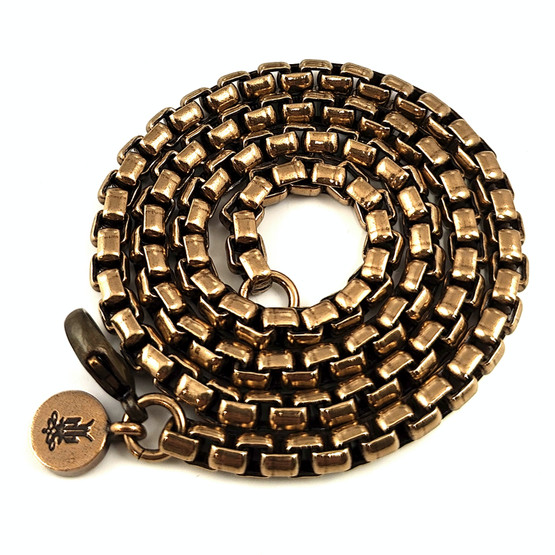 Kalevala koru | Väinö kaulakoru |  Ketju 5/500mm | Pronssia